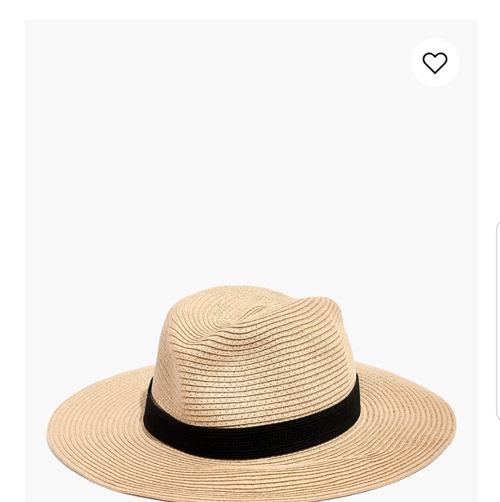 Packable Mesa Madewell Straw Hat